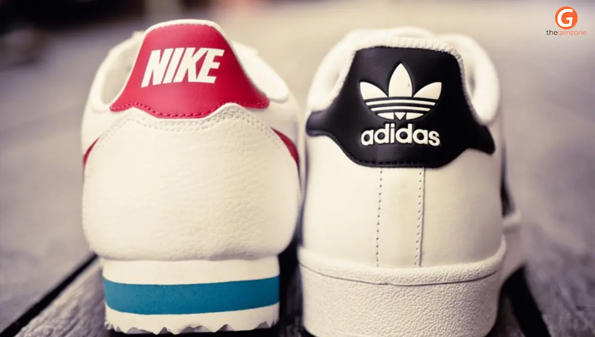 nike vs adidas sneakers